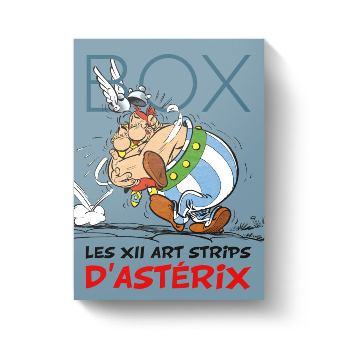 Les XII Art Strips Astérix Box Ombrée