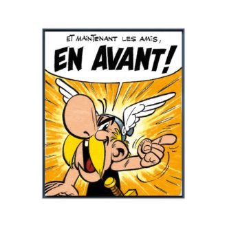 En avant! – Papier Fine Art en caisse américaine noire