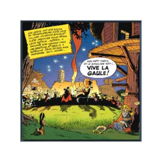 Le banquet – Papier Fine Art en caisse américaine noire
