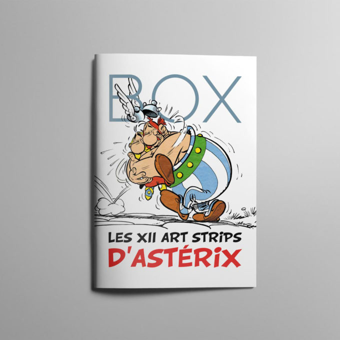 asterix-art-strips-box-mockup-cover Les XII Art Strips d'Astérix - Livret - couverture
