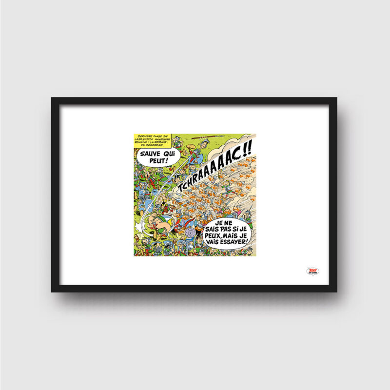 Asterix Art Strips Box Sauve Qui Peut Encadrement Astérix Art Strips Box Sauve Qui Peut Encadrement