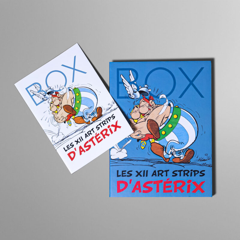 Les XII Art Strips Asterix Box Packshot Face Les XII Art Strips Asterix Box Packshot Face