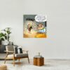 Astérix Art Strips – Potion magique – Dibond sur plexiglas – 100x100