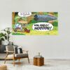 Astérix Art Strips – Noooon! – Dibond sur plexiglas – 100x200 Astérix Art Strips – Noooon! – Dibond sur plexiglas – 100x200