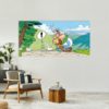 Astérix Art Strips – l’Amitié – Dibond sur plexiglas –  100x200 Astérix Art Strips – l’Amitié – Dibond sur plexiglas –  100x200