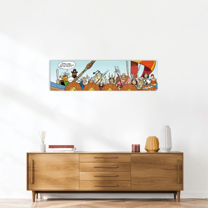 asterix-art-strips-10-dibond-sur-plexiglas-les-pirates-40x150