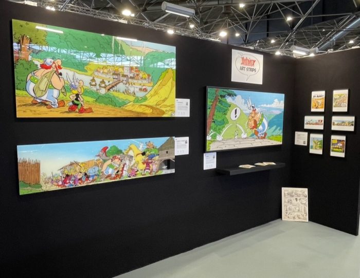 Astérix Art Strips | Exhibition | Salon de l’auto 2023 à Lyon